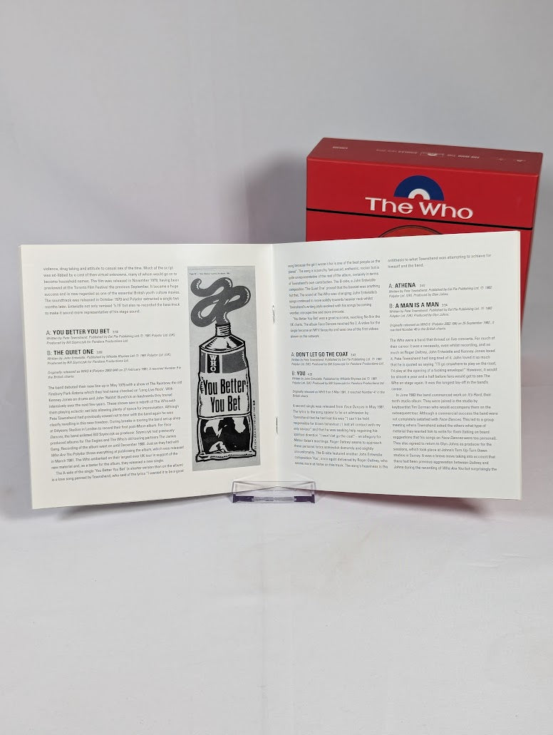 The Who The Polydor Singles 1975 - 2015 7" Vinyl Record Box Set