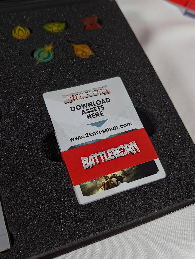 Battleborn PS4 Press Kit Promo Collector's Box (Complete)