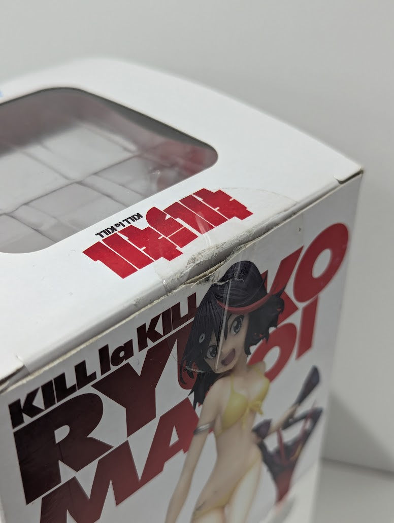 Kill La Kill Ryuko Matoi Swimsuit Beach Queens Treasure Figure Collection Wave Corporation 1/10 Statue