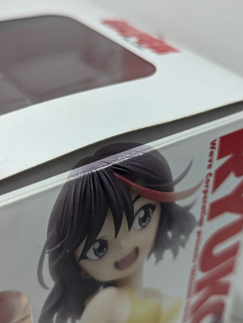 Kill La Kill Ryuko Matoi Swimsuit Beach Queens Treasure Figure Collection Wave Corporation 1/10 Statue