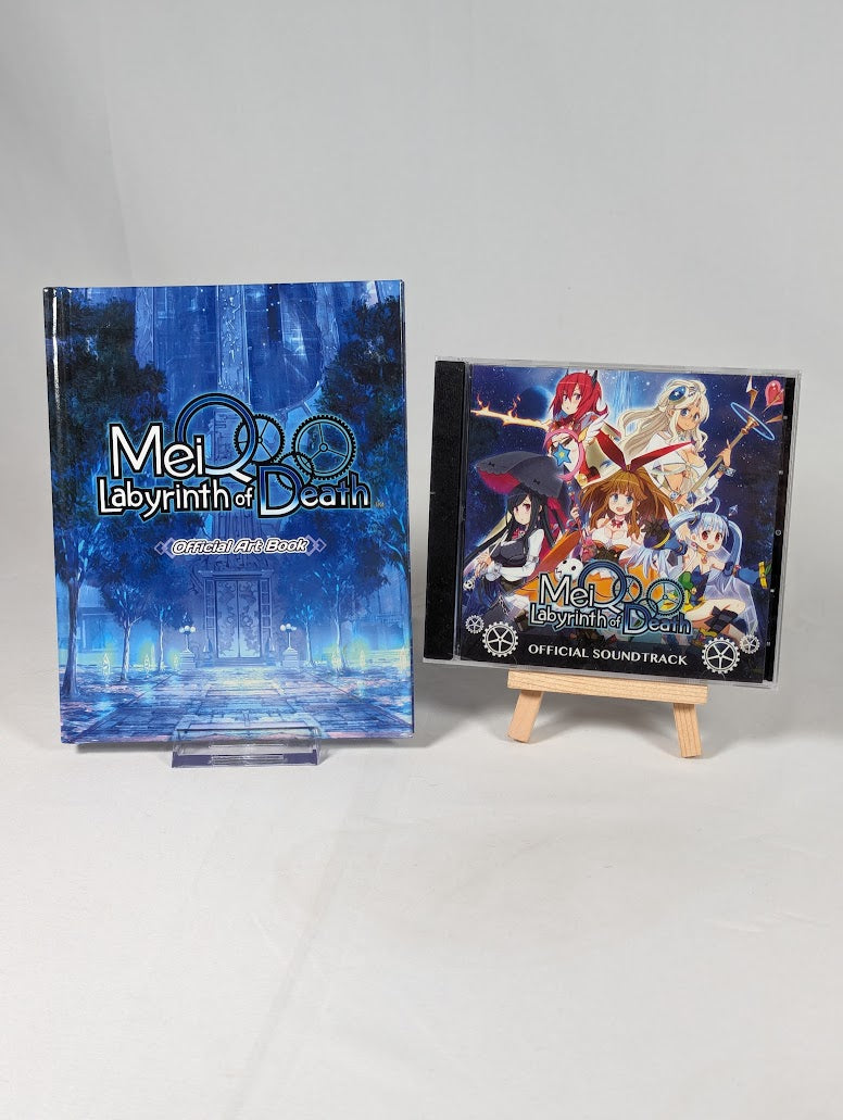 MeiQ Labyrinth of Death Official Soundtrack CD (Sealed) & Official Art Book