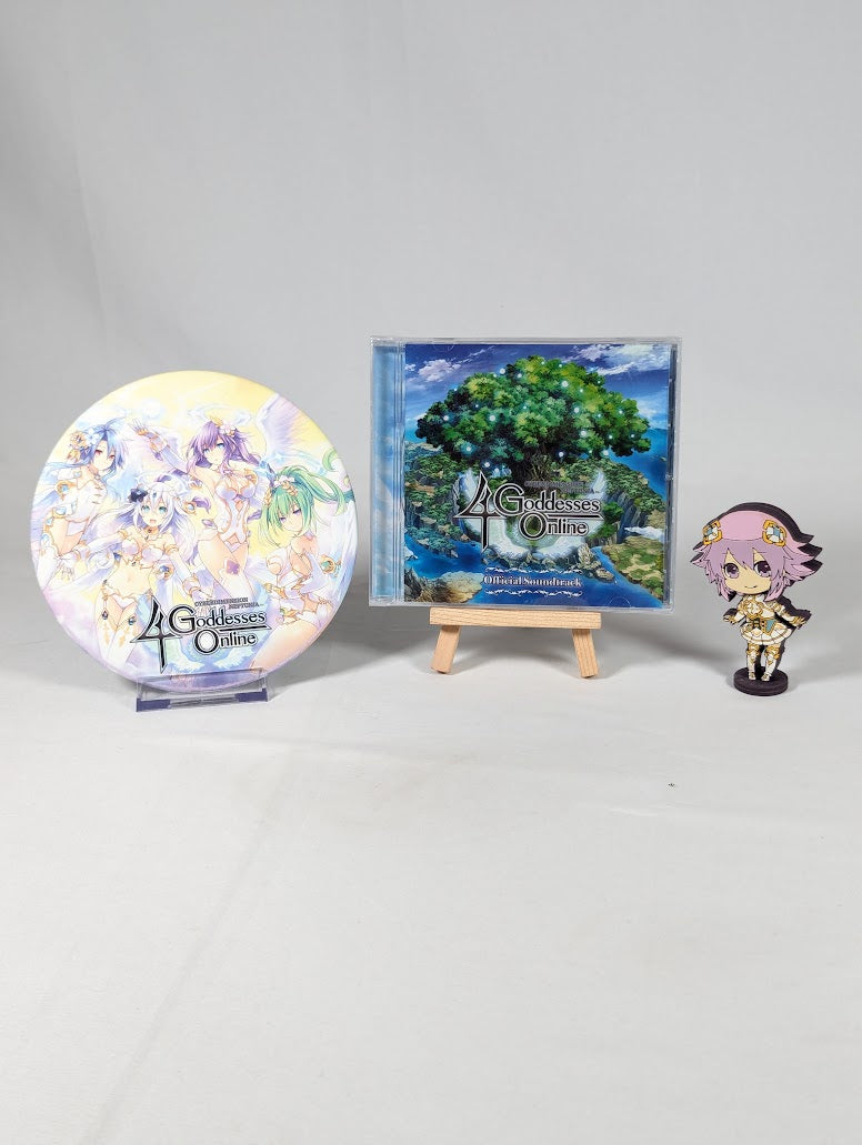 Cyberdimension Neptunia 4 Goddesses Online Official Soundtrack CD (Sealed), USB Stick and Display