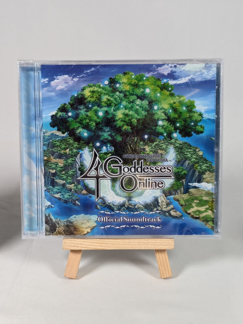 Cyberdimension Neptunia 4 Goddesses Online Official Soundtrack CD (Sealed), USB Stick and Display