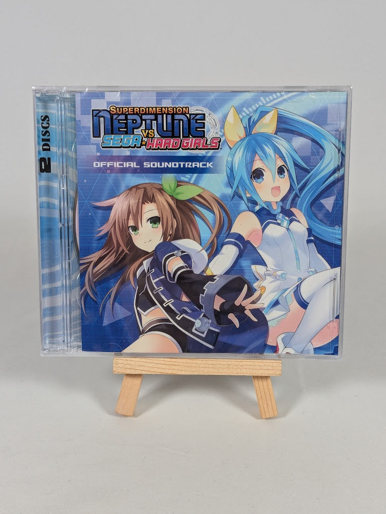 Superdimension Neptune vs Sega Hard Girls Official Soundtrack CD (Sealed), PS Vita Slim Sticker Decal & Cushion Cover