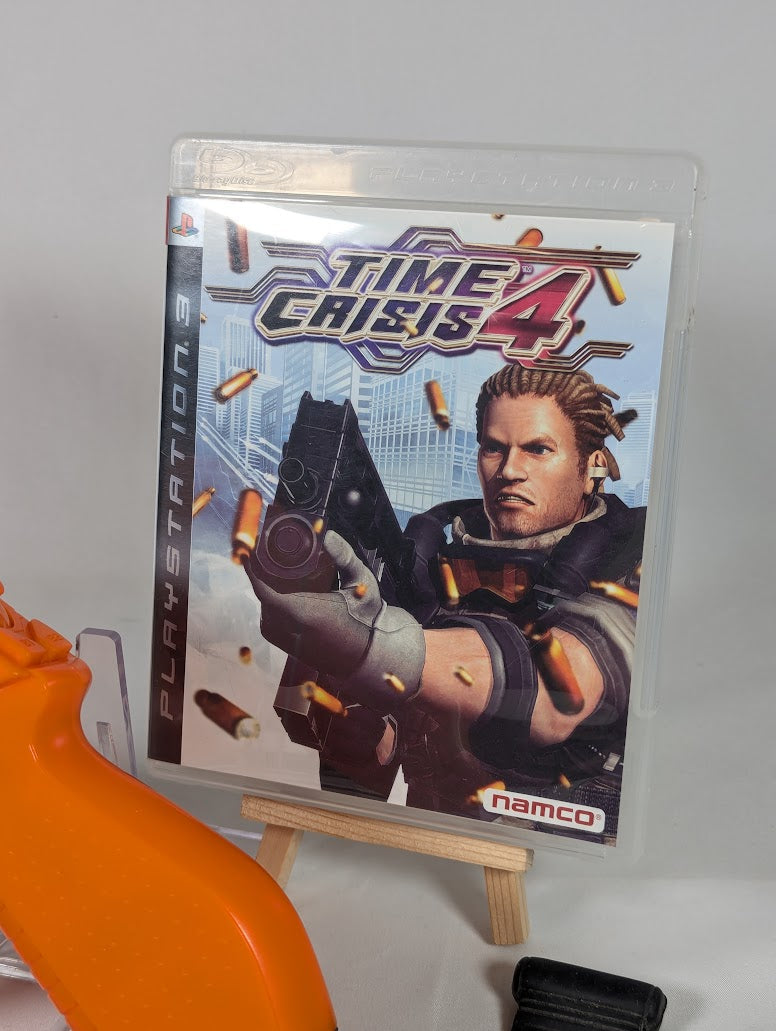 Time Crisis 4 PS3 With G-Con 3 Controller & Sensors