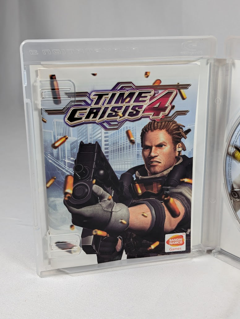 Time Crisis 4 PS3 With G-Con 3 Controller & Sensors