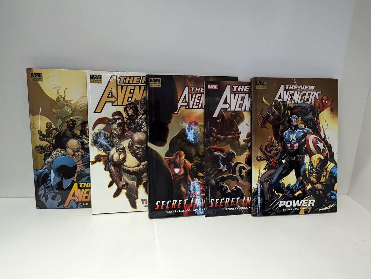 New Avengers by Brain Michael Bendis Volumes 1 - 12 (& Siege) Graphic Novel Bundle