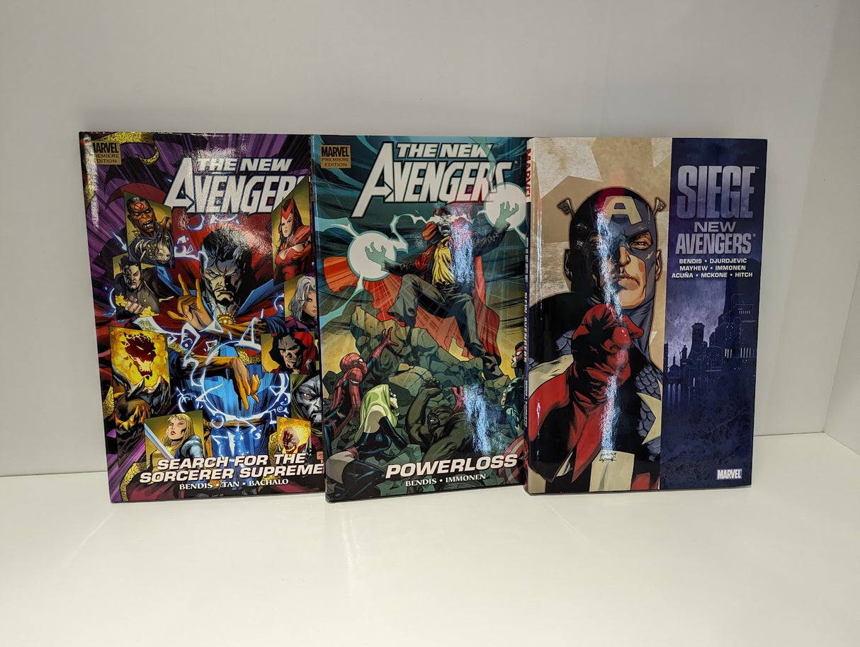 New Avengers by Brain Michael Bendis Volumes 1 - 12 (& Siege) Graphic Novel Bundle