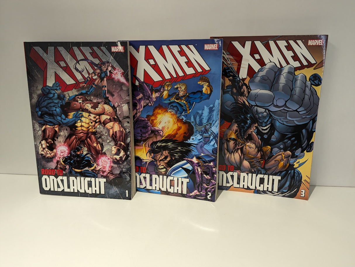 X-Men Road to Onslaught Volumes 1 - 3 Graphic Novel Bundle