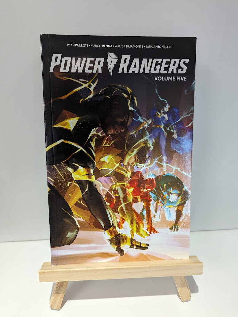 Power Rangers by Ryan Parrot Volumes 1 - 6 Graphic Novel Bundle