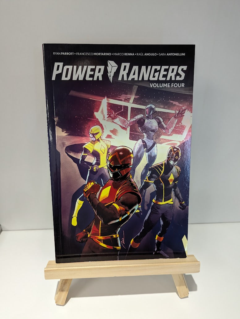 Power Rangers by Ryan Parrot Volumes 1 - 6 Graphic Novel Bundle