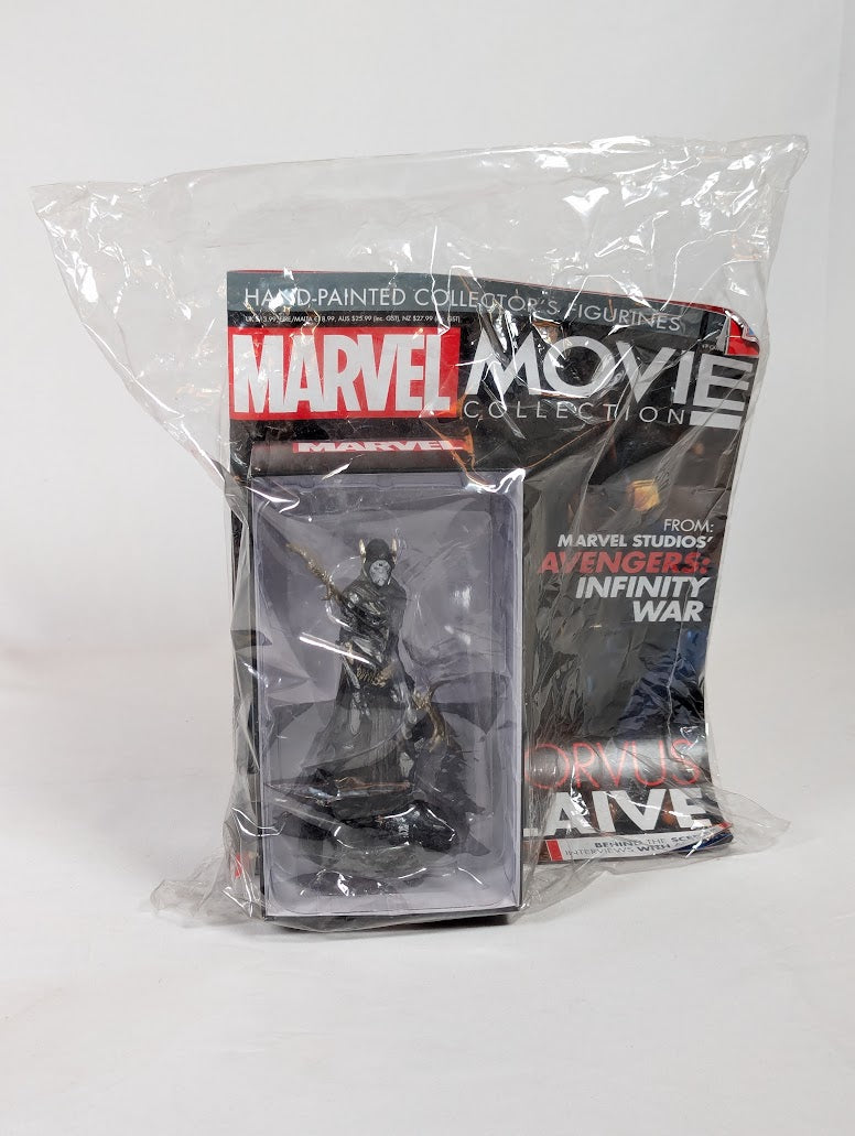 Marvel Movie Collection Corvus Glaive Eaglemoss Figure (With Magazine)
