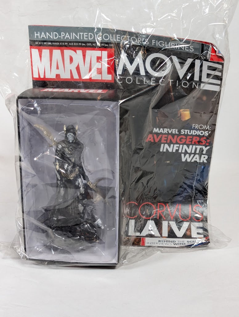 Marvel Movie Collection Corvus Glaive Eaglemoss Figure (With Magazine)