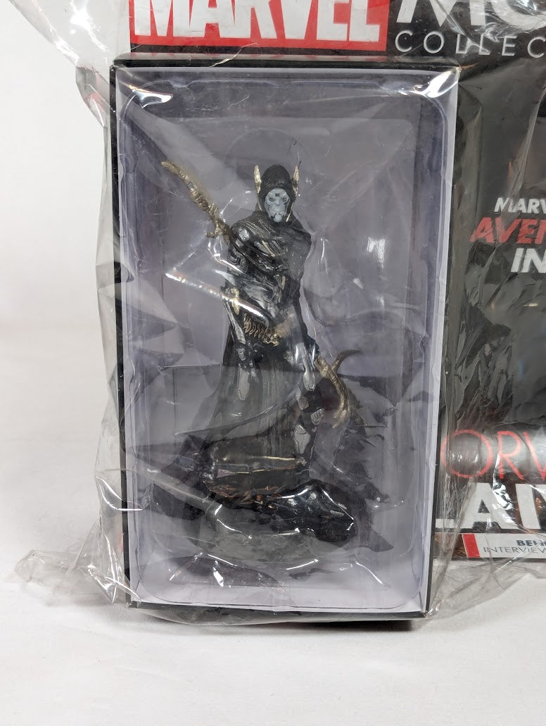 Marvel Movie Collection Corvus Glaive Eaglemoss Figure (With Magazine)