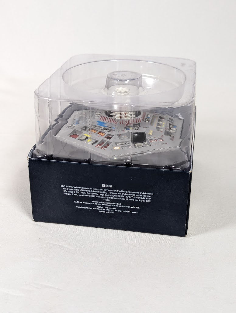 Doctor Who Figurine Collection The Five Doctors TARDIS Console Eaglemoss Figure