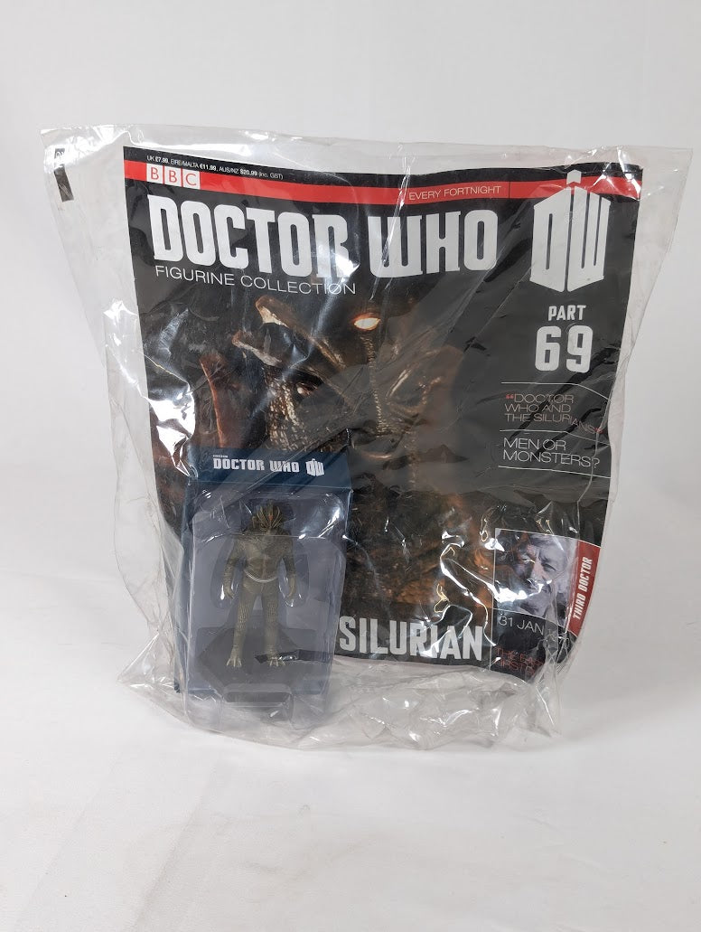 Doctor Who Figurine Collection Classic Silurian Eaglemoss Figure (With Magazine)