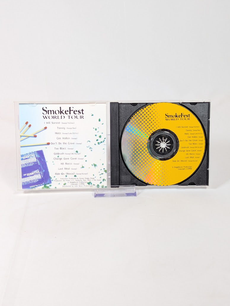 Snoop Doggy Dogg SmokeFest World Tour Unreleased Undercover Recordings CD