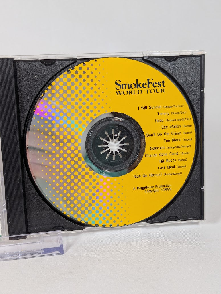 Snoop Doggy Dogg SmokeFest World Tour Unreleased Undercover Recordings CD