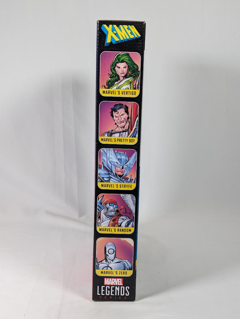 Marvel Legends Vertigo, Pretty Boy, Stryfe, Random & Zero 2023 Hasbro Action Figure 5-Pack