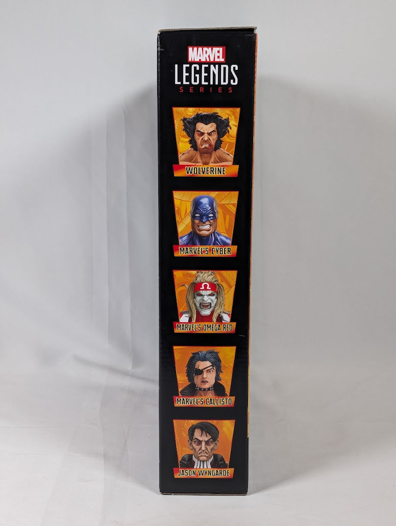 Marvel Legends Wolverine, Cyber, Omega Red, Callisto & Jason Wyngarde 2021 Hasbro Action Figure 5-Pack