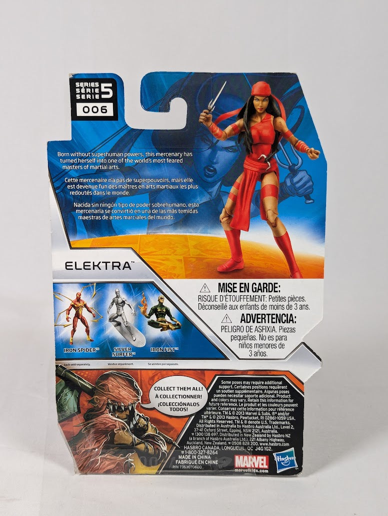Marvel Universe Elektra 2013 Hasbro Action Figure