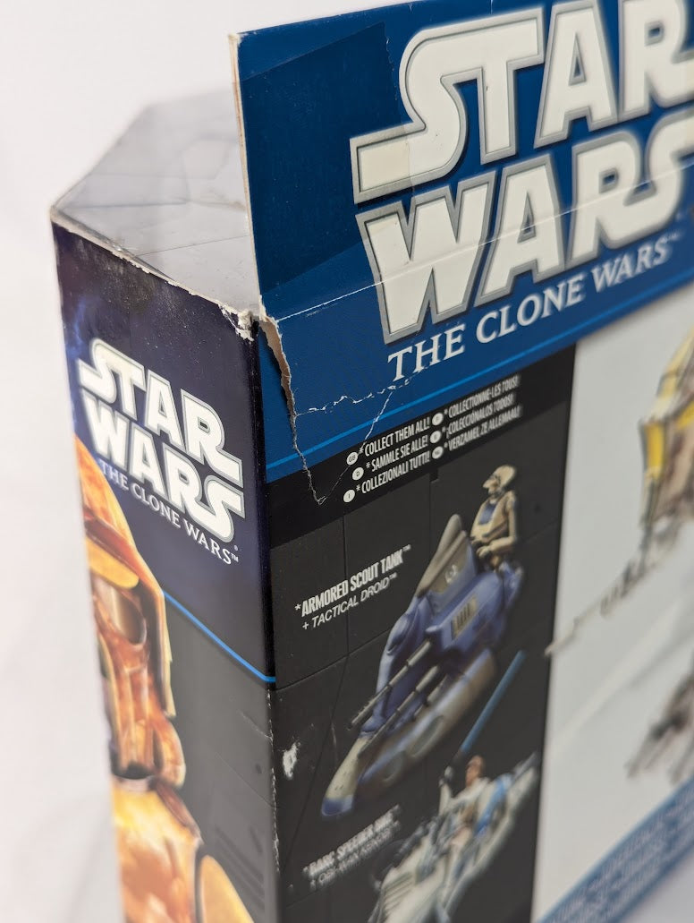 Star Wars The Clone Wars AT-RT & ARF Trooper Boil 2011 Hasbro Action Figure