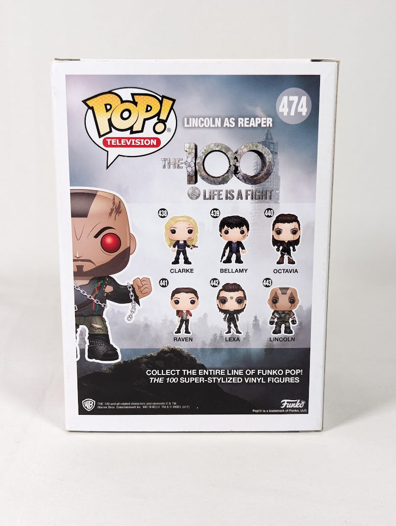The 100 Life is a Fight Lincoln as Reaper (SDCC Exclusive Limited Edition) Funko Pop! Vinyl Figure #474