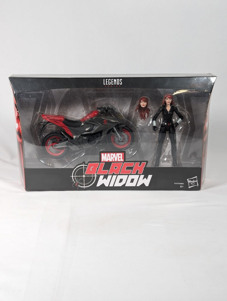 Marvel Legends Black Widow With Motorbike 2017 Hasbro Action Figure