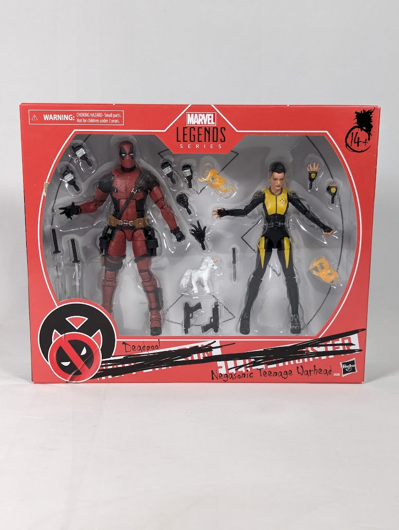 Marvel Legends Deadpool & Negasonic Teenage Warhead 2020 Hasbro Action Figure 2-Pack