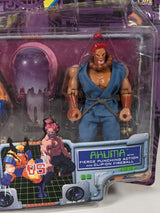 Capcom X-Men vs Street Fighter Video Game Super Stars Wolverine vs Akuma 1997 ToyBiz Action Figure 2-Pack