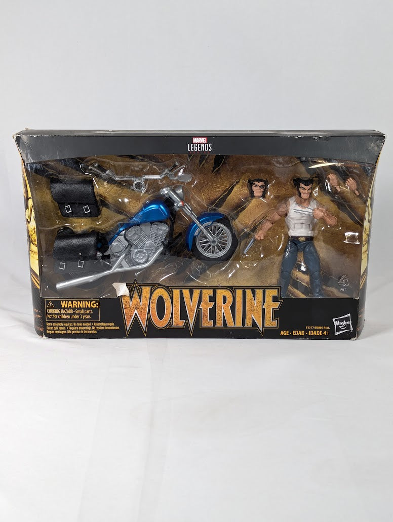 Marvel Legends Wolverine With Motorbike 2017 Hasbro Action Figure