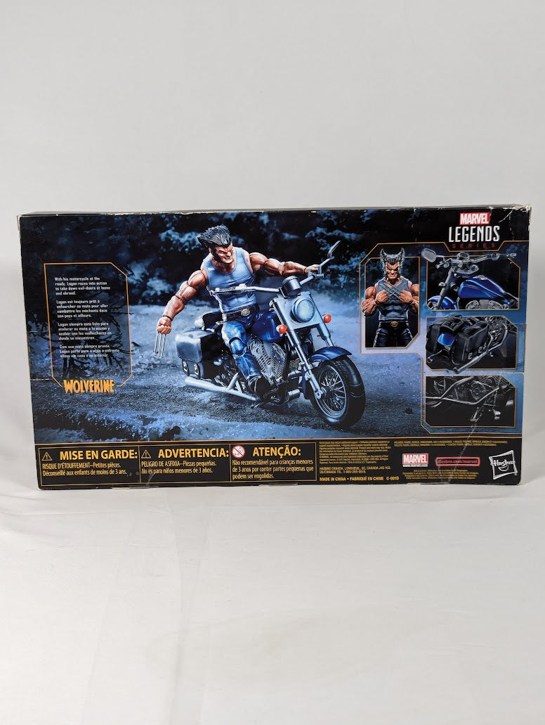 Marvel Legends Wolverine With Motorbike 2017 Hasbro Action Figure