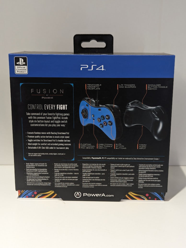 PS4 Fusion Wired Fightpad Controller (Sealed)
