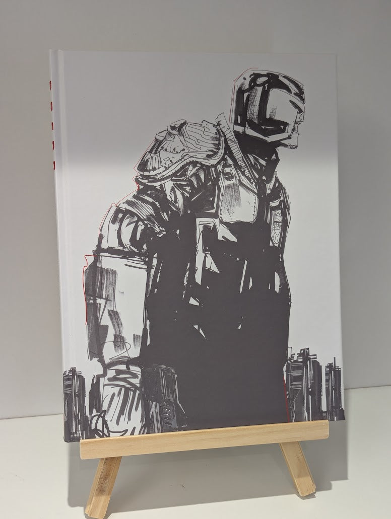 Dredd The Illustrated Script and Visuals Limited Edition Signed by Jock 373/500