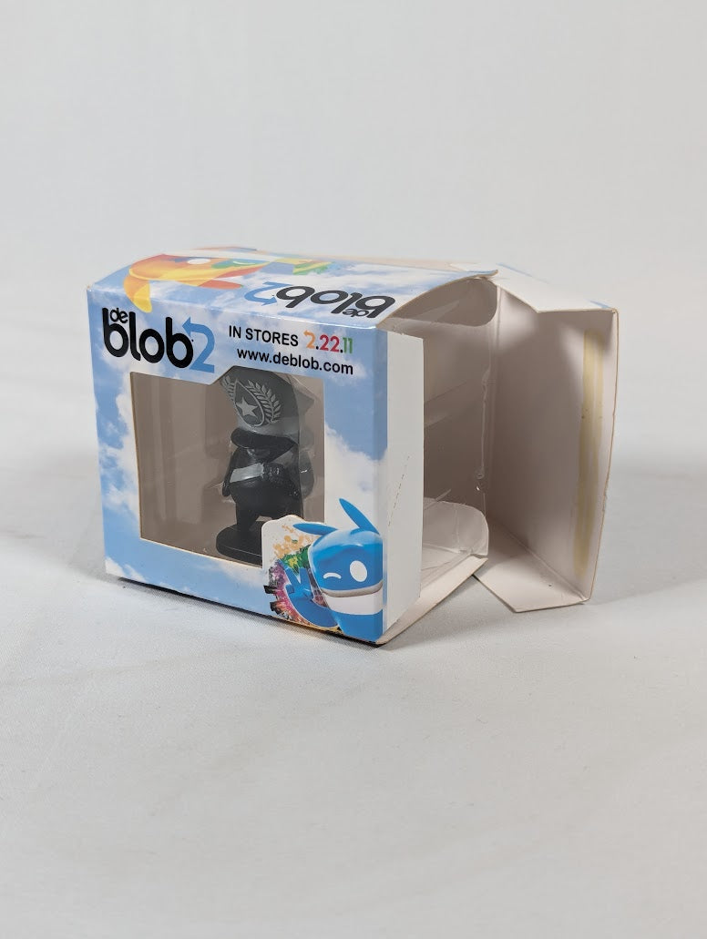 De Blob 2 Comrade Black Vinyl Mini Figure