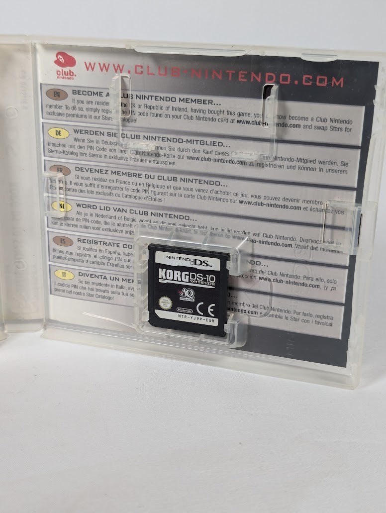 KORG DS-10 Synthesizer Nintendo DS Video Game