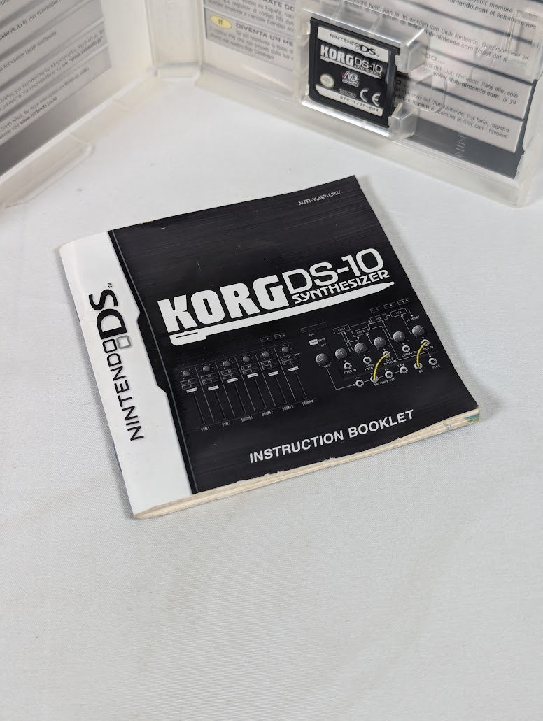 KORG DS-10 Synthesizer Nintendo DS Video Game