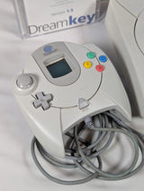SEGA Dreamcast Console With Box, 2 Controllers, 2 VMUs, Cables, Dreamkey & 2 Games