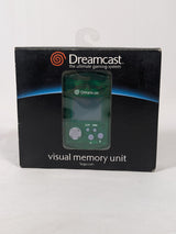 SEGA Dreamcast Transparent Green VMU & Vibration Pack Bundle