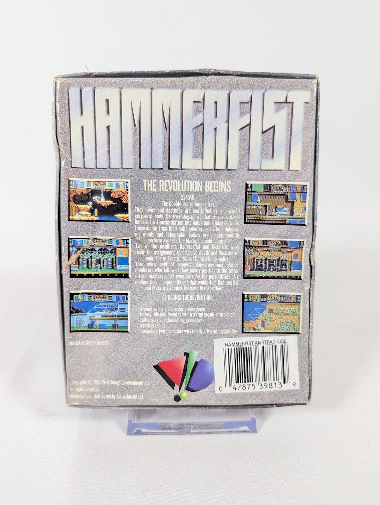 Hammerfist Amstrad CPC Video Game