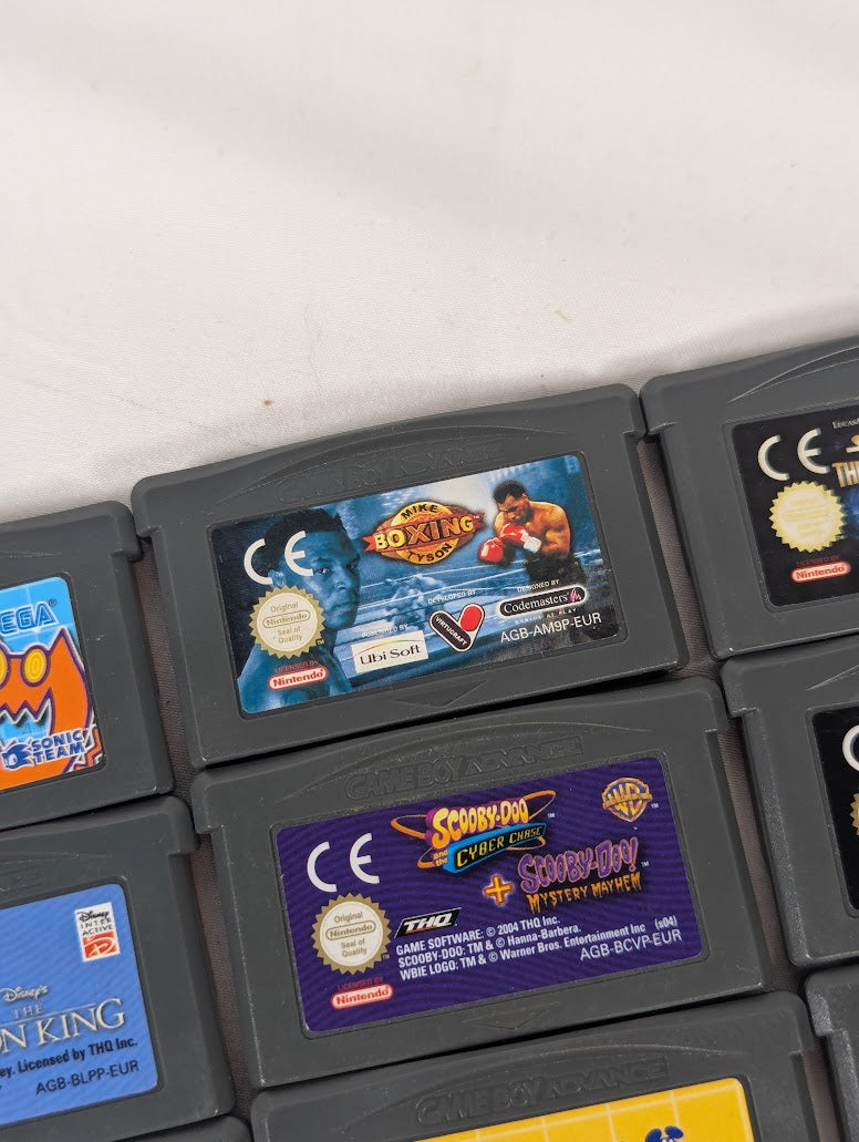 Game Boy Advance Bundle of 15 Video Games (Cartridges Only)