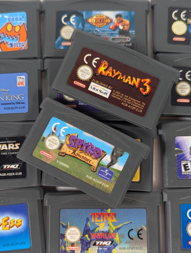 Game Boy Advance Bundle of 15 Video Games (Cartridges Only)