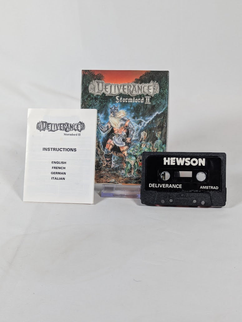 Deliverance Stormlord 2 Amstrad Video Game (Cassette Version)