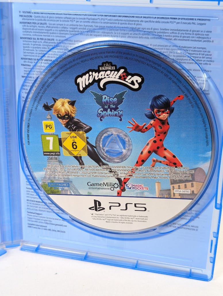 Miraculous Rise of the Sphinx PS5 Video Game