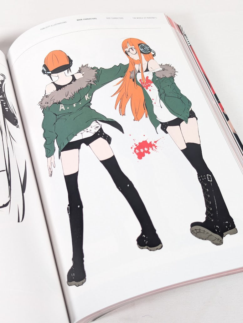 The Art of Persona 5 Paperback Art Book