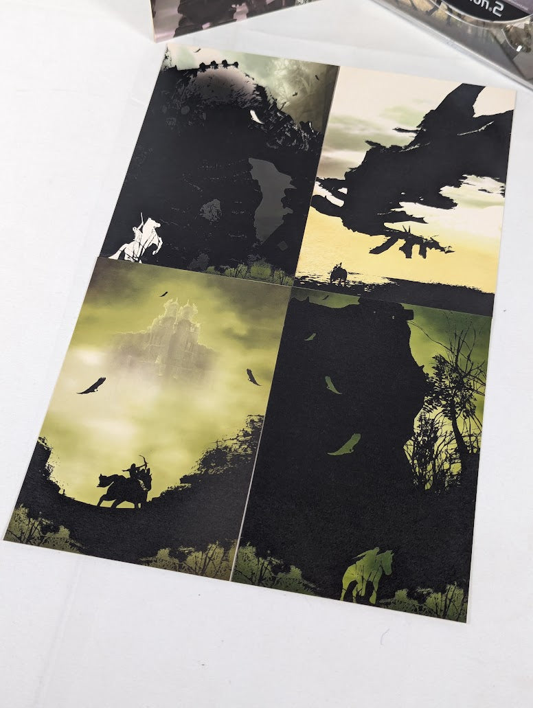 Shadow of the Colossus PS2 With Art Cards & Manual