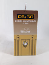 Counter Strike Global Offensive CS:GO Chicken & Crate Figure by SLiD3 With Two Extra Interchangeable Heads