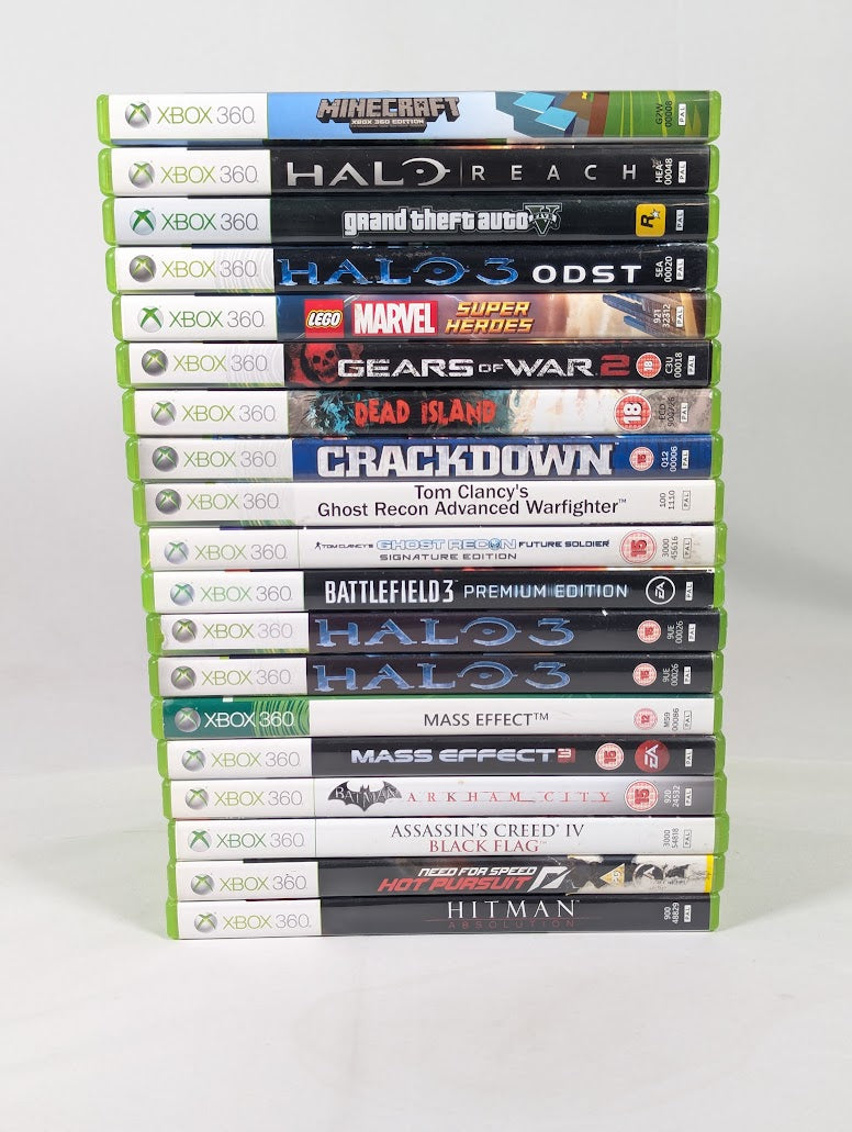 Xbox 360 Bundle of 18 Video Games
