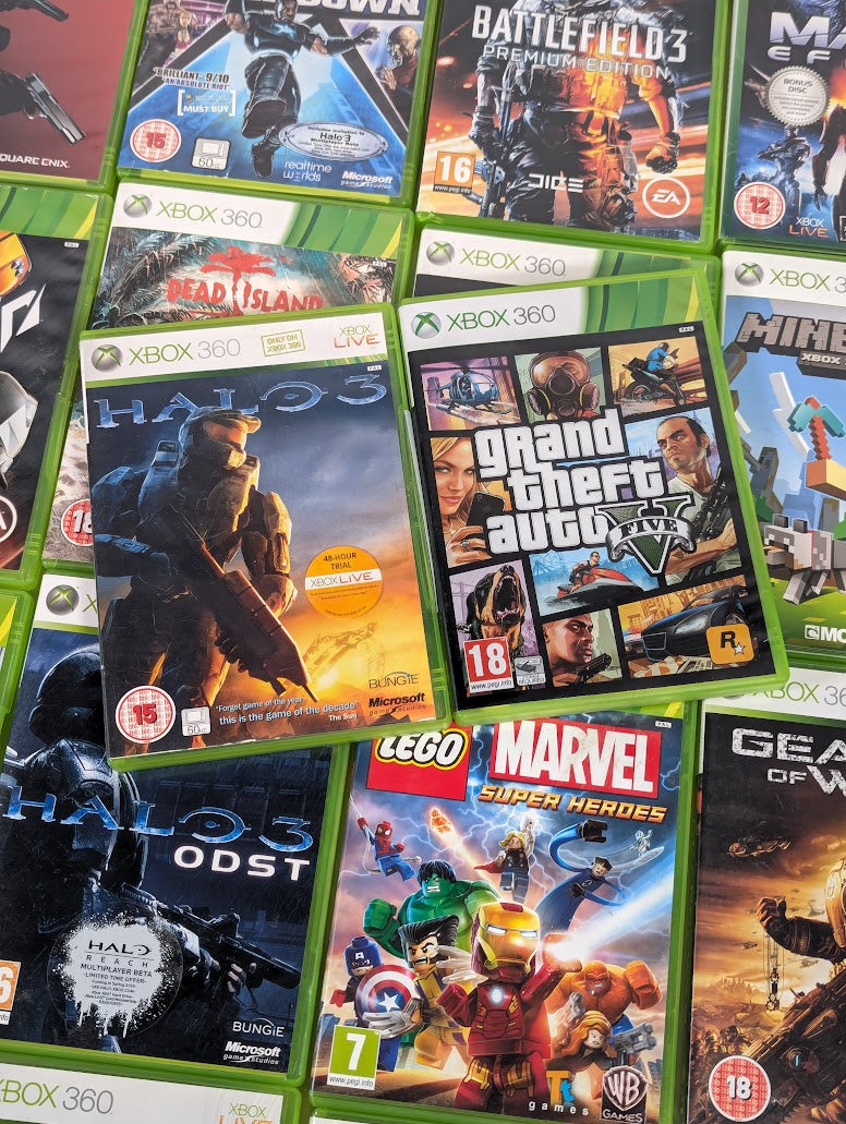 Xbox 360 Bundle of 18 Video Games