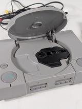 PS1 Console With 5 Games, 2 Controllers, 2 Memory Cards & Power/Video Cables